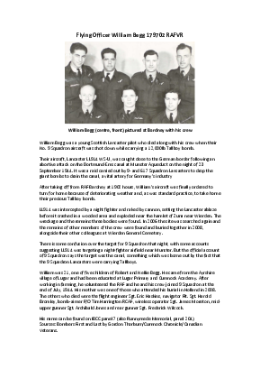 A preview of a PDF biography for Begg, William
